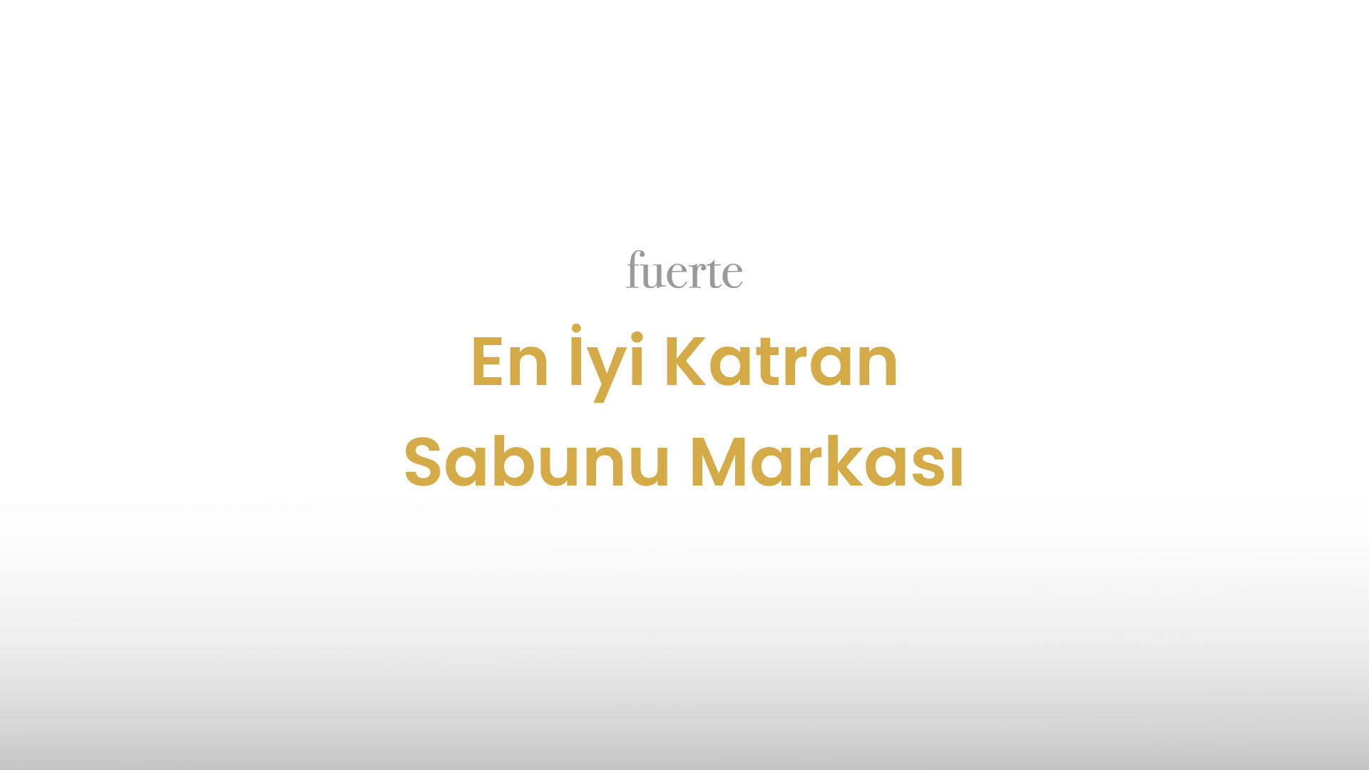 en iyi katran sabunu markasi